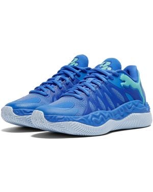 PUMA Hali 1 Basketballschuhe Teenager, Shop, Blissful/Royal Sapphire - Blau