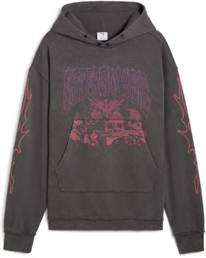PUMA Lamelo World Tour-Nament Hoodie Herren, Sports, Dusky - Grau