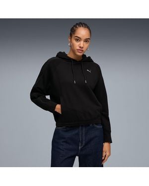 PUMA Her Oversized Hoodie - Black