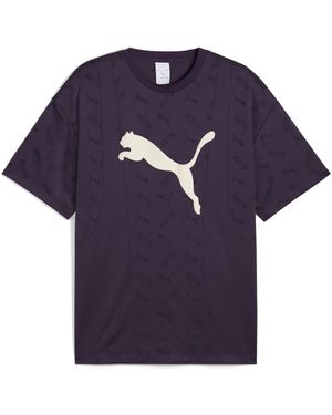 PUMA T-Shirt Badttw Da Uomo - Blu