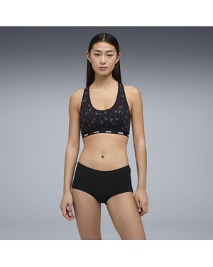 PUMA Mini-Shorts Damen (3Er-Pack) Kleidung - Schwarz