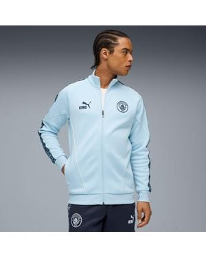 PUMA Manchester City King Anthem Jacket Dark - Blue