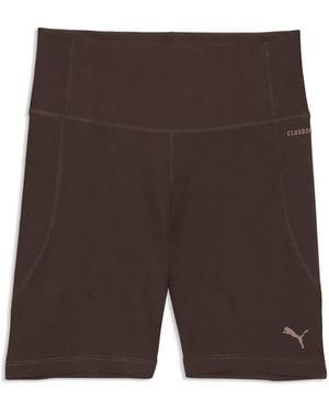 PUMA Cloudspun 6" Short Tights - Brown