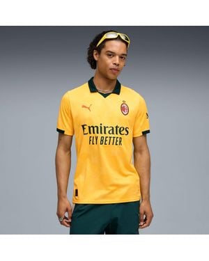 PUMA Ac Milan 25/26 Third Jersey Sunny/Dark Myrtle - Yellow