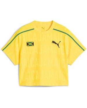 PUMA X Jamaica Ceremony Crop-Top Damen - Gelb
