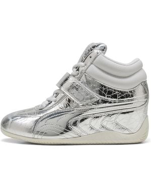 PUMA Speedcat Wedge Lustre Sneakers Damen, Schuhe - Grau