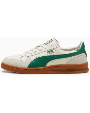 PUMA Retro Leather Mesh Trainers - Green