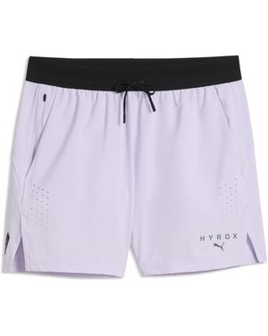 PUMA X Hyrox Pwrmode 5" Shorts - Purple