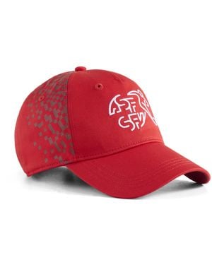 PUMA Schweiz Essentials Cap - Rot