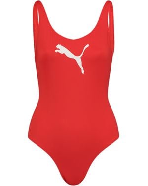 PUMA Swim einteiliger -Badeanzug - Rot