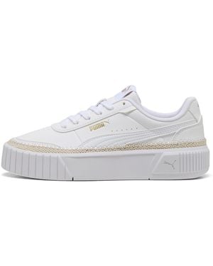PUMA Carina Mia Espadrille Sneakers - White