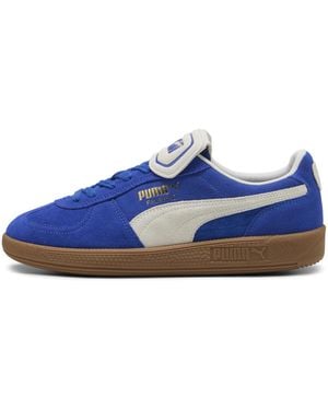 PUMA Palermo PREMIUM Suede Sneakers Schuhe - Blau