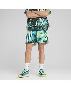 PUMA Hoop Dreamz Short Ii - Green