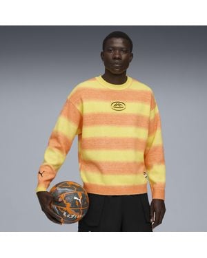 PUMA Sweat En Maille Lafrancé Heem - Jaune
