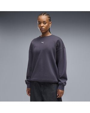 PUMA Essentials Oversized Sweatshirt Damen, Kleidung - Grau