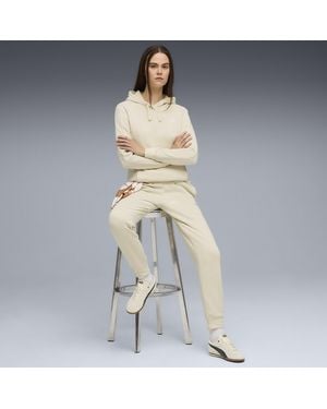 PUMA Tuta Con Cappuccio Da Donna, Abbigliamento, Alpine Snow - Bianco