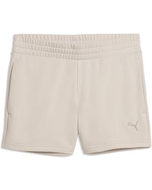 PUMA Essentials Cat Logo 4ÂÂ Shorts - Natural