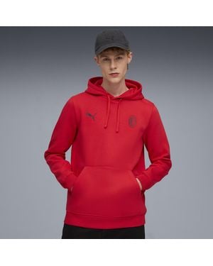 PUMA Ac Milan Ftblessentials Hoodie - Red