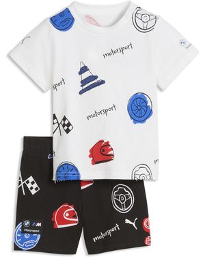PUMA Bmw M Motorsport Essentials Sportkleding Trainingspak, Maat - Wit