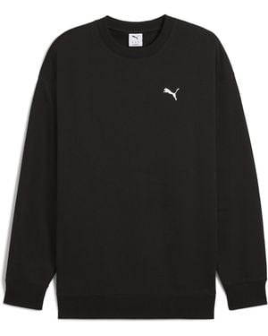 PUMA Wardrobe Ess Relaxed Crew - Black