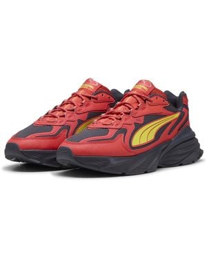 PUMA Fade Ripstop Trainers - Red