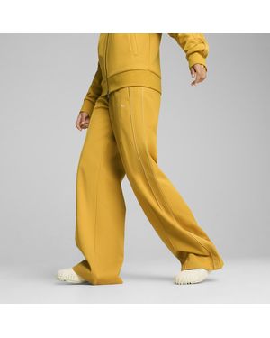 PUMA T7 Track Pants - Yellow