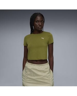 PUMA Closet Essentials Baby T-Shirt - Green