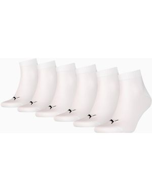 PUMA Uniseks Sokken - Wit