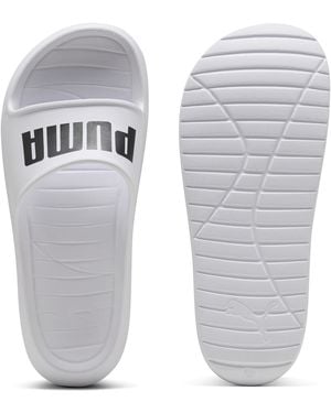 PUMA Ciabatta Divecat V2 Lite, Scarpe, Bianco - Grigio