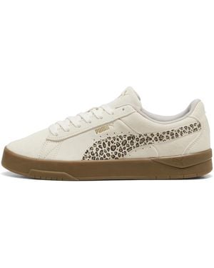 PUMA Jada Classic Leopard Sneakers Voor Maat 35,5 - Wit