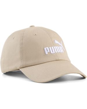 PUMA Ess No.1 Logo Baseball Cap, Accessoires - Natur