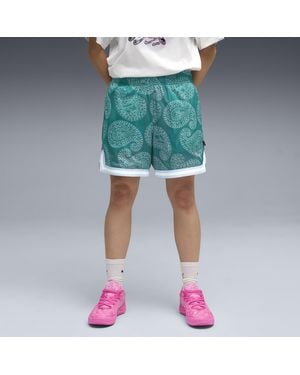 PUMA Shooting Stars 5.5" Basketball Shorts - Blue