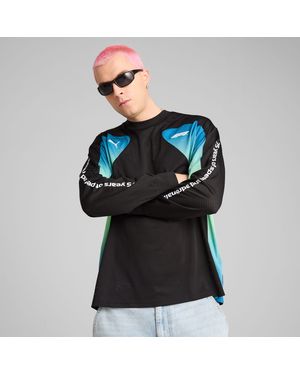 PUMA F1® Oversized T-shirt Met Lange Mouwen - Zwart