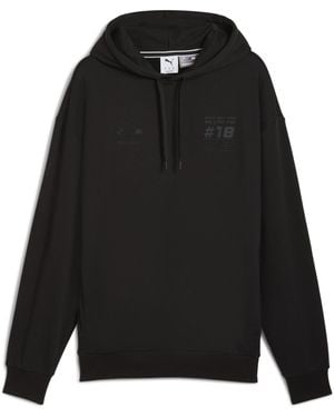 PUMA Felpa Con Cappuccio X Bmw M Motorsport Cao Fei Racer Da Uomo, Accessori, Nero