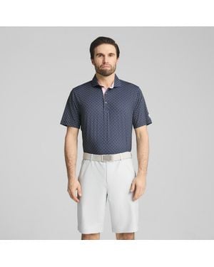 PUMA Polo Da Golf X Arnold Palmer Micro Umbrellas Da Uomo - Blu