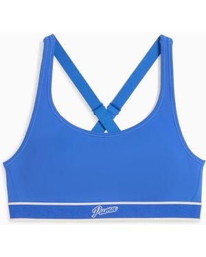 PUMA Korte Top Voor - Blauw