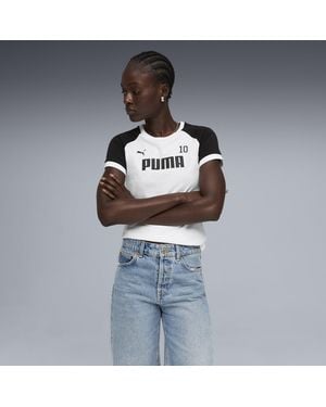 PUMA Sport Ringer T-Shirt - Gray