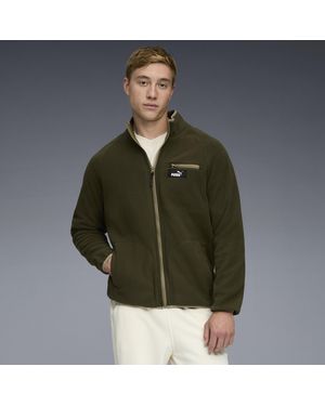 PUMA Polar Fleece Fleece Jacket - Green