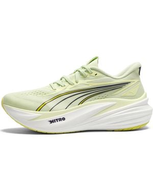 PUMA Zapatillas De Running Magmax Nitro 2 Para Hombre, Accesoiros, Verde - Blanco