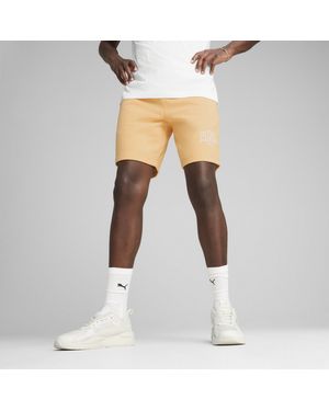 PUMA Shorts Class 8" Para Hombre - Blanco