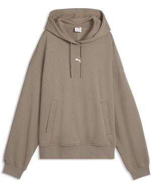 PUMA Essentials Oversized Hoodie - Natural