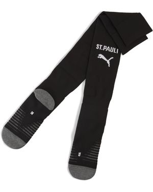 PUMA Calzettoni Fc St. Pauli 25/26 Da Uomo, Abbigliamento, Nero