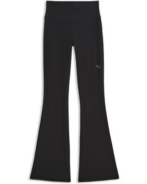 PUMA Cloudspun High Waisted Flared Tights - Black