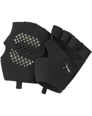 PUMA Essential Premium Grip Fingerlose Handschuhe - Schwarz