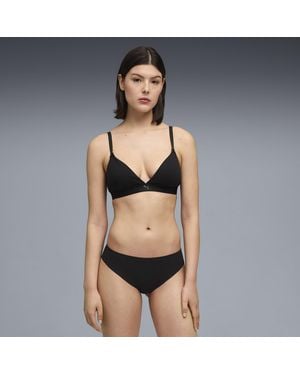 PUMA Slip Da Donna (Confezione Da 2) Abbigliamento, Nero