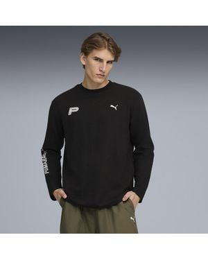 PUMA Future..Archive Long Sleeve T-Shirt - Black