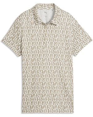 PUMA Cloudspun Wavey Polo - Natural