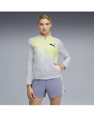 PUMA Lightspeed Ultraweave Lightweight Running Jacket - White