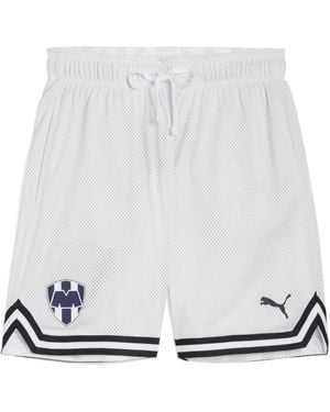 PUMA Hoops X Cf Monterrey Basketballshorts Herren - Weiß