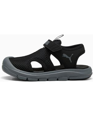 PUMA Fun Racer Mesh Sandalen - Zwart